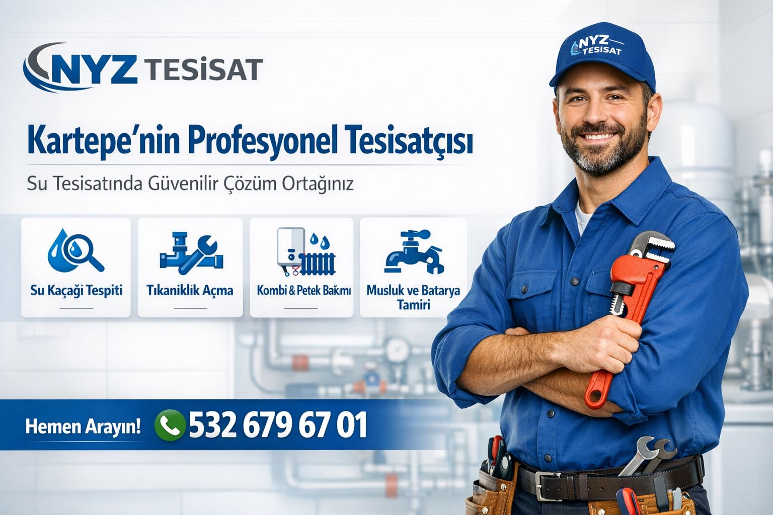 Kartepe Suadiye Su Tesisatçısı